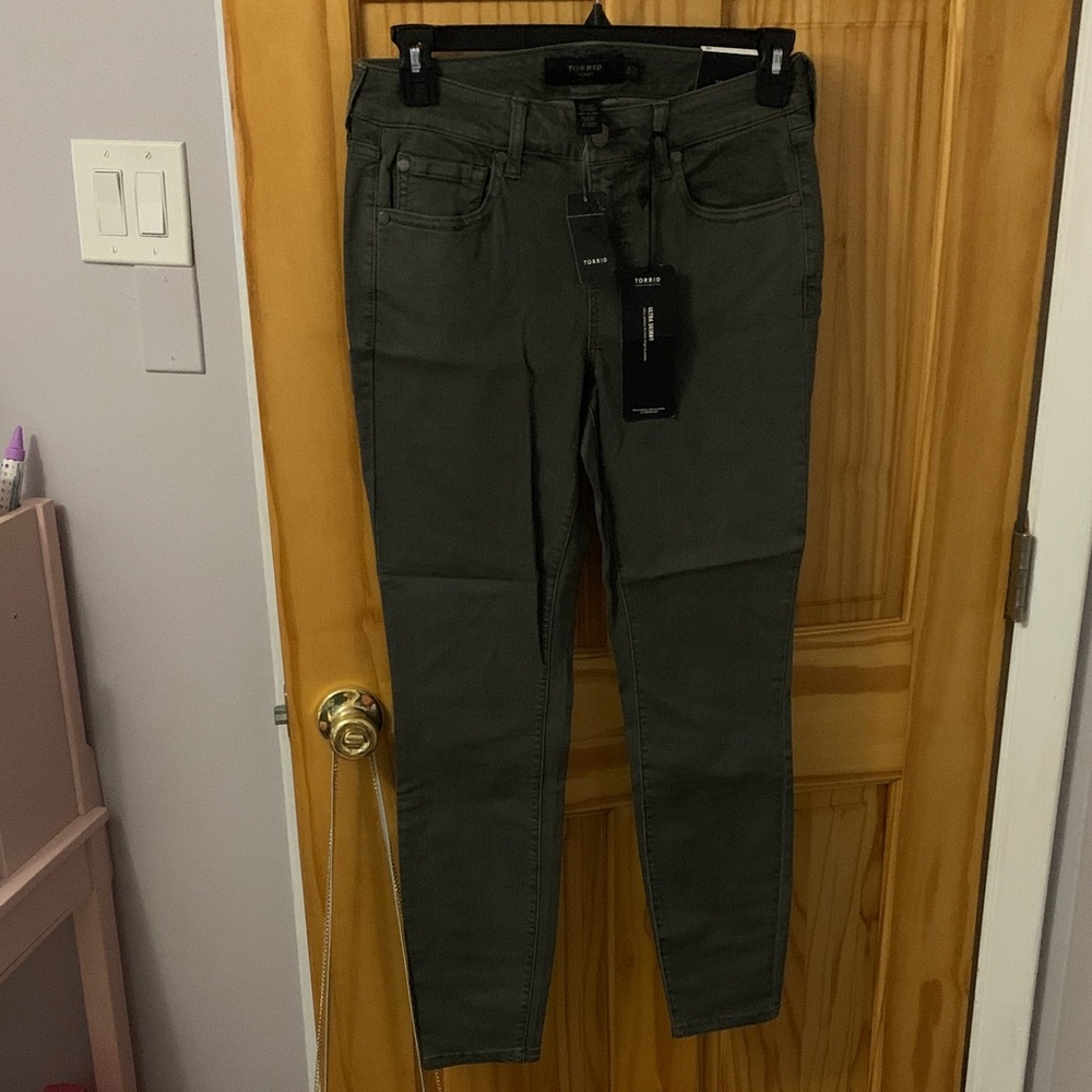Torrid Olive Grove Ultra Skinny Jeans